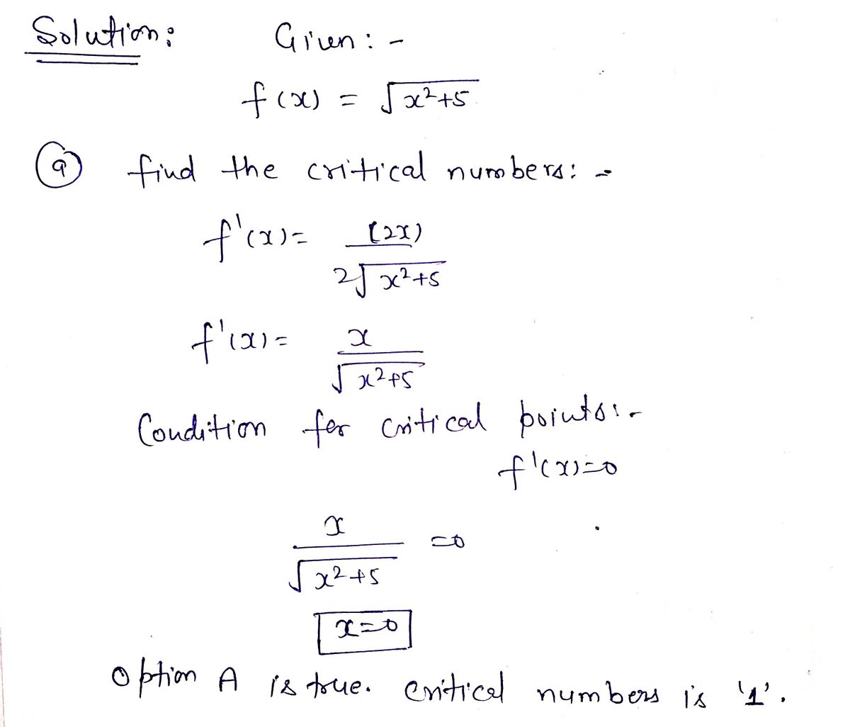 Algebra homework question answer, step 1, image 1